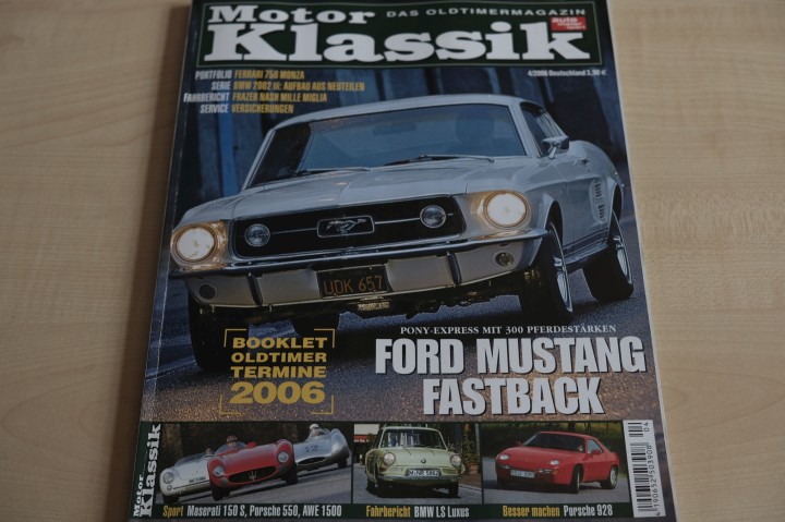 Deckblatt Motor Klassik (04/2006)